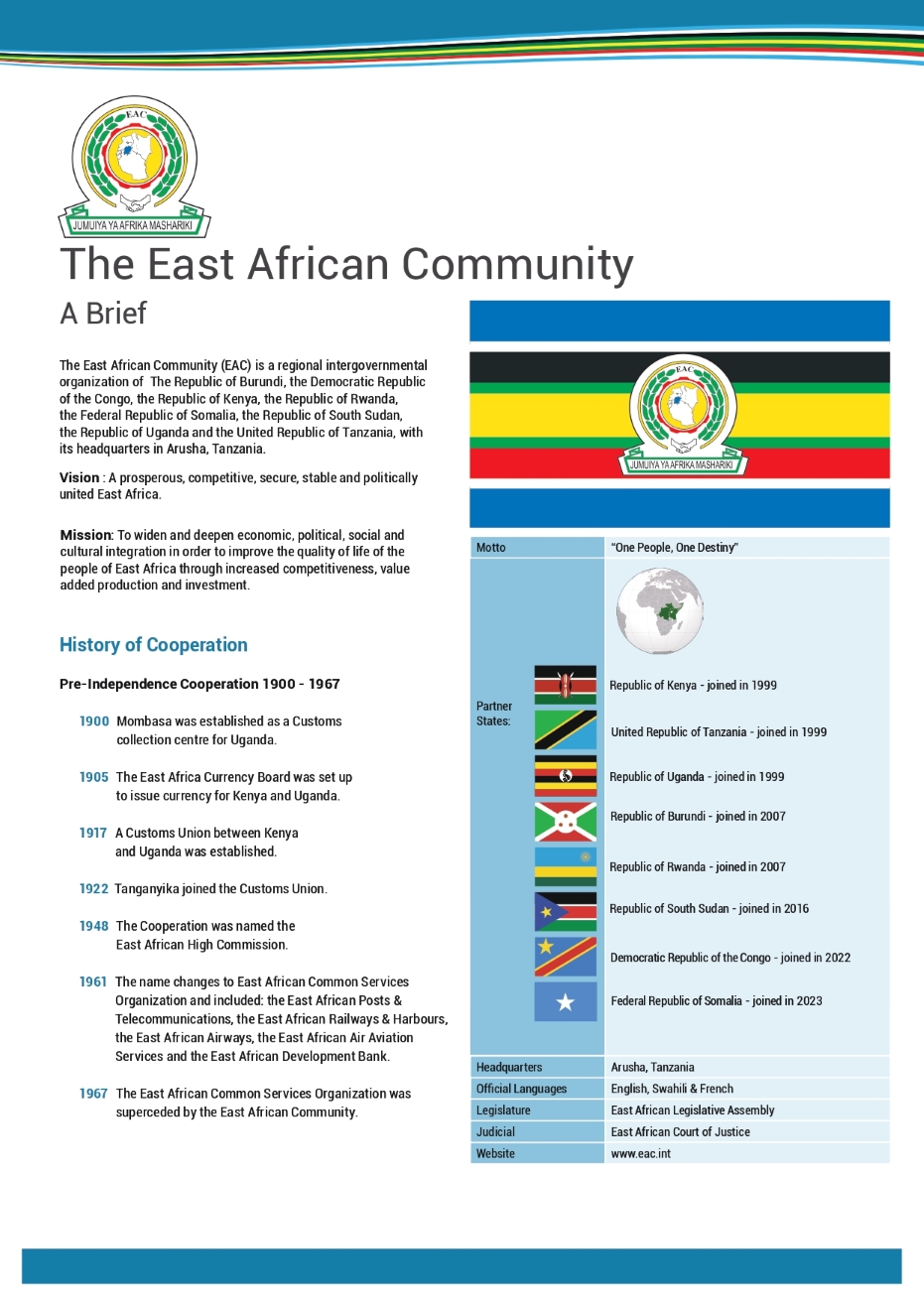 Click to Download Brief on the EAC 