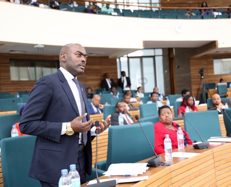 Hon Mukasa Mbidde sought and received leave today to represent it (EALA) at the EACJ in the Reference case No 2