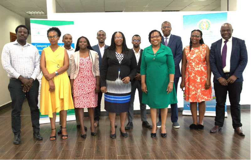 Group photo opportunity:  EACCA and RICA staff