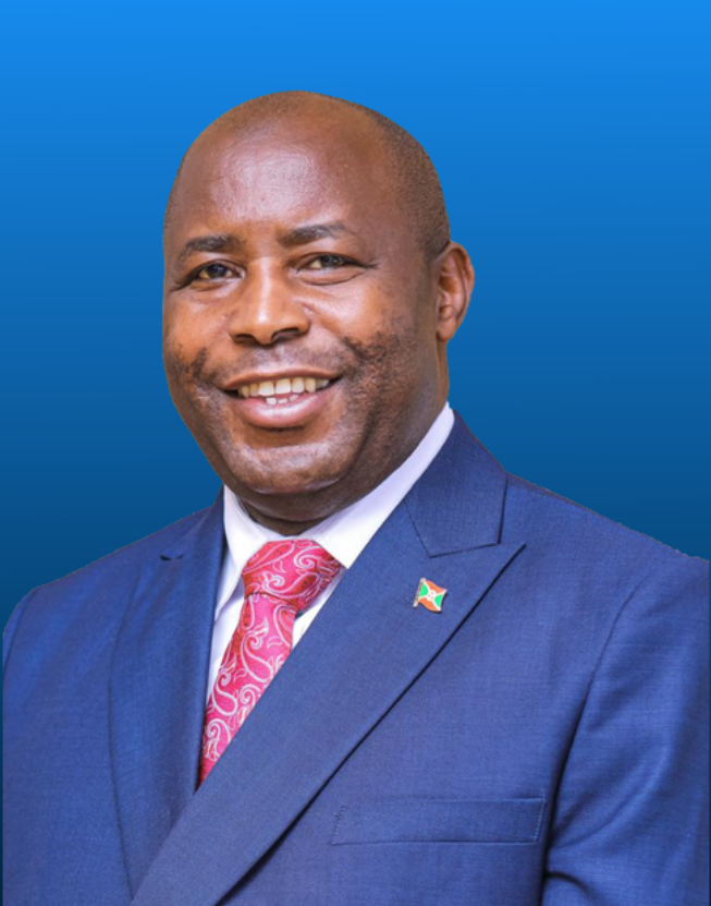 H.E President Evariste Ndayishimiye, President of the Republic of Burundi