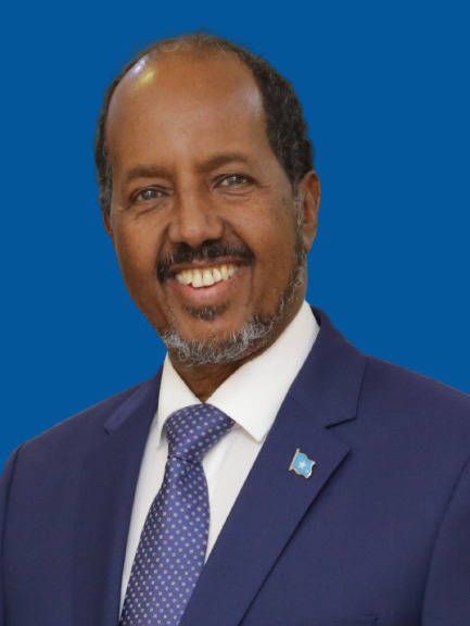 H.E Hassan Sheikh Mohamud, President of the Federal Republic of Somalia
