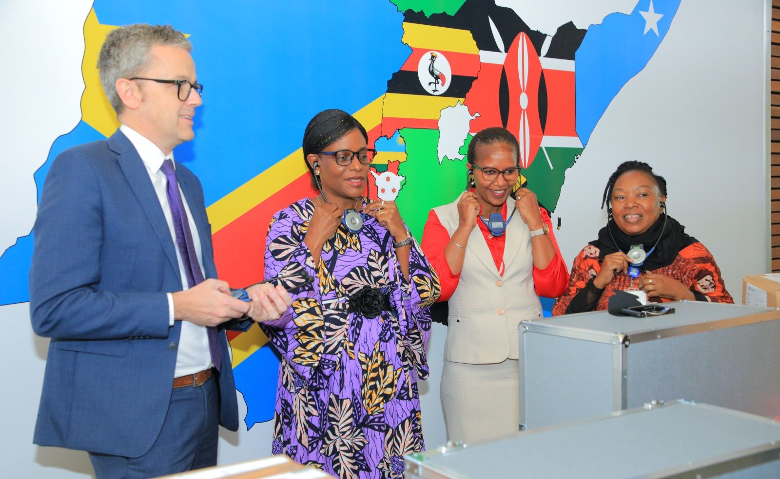 EAC receives advanced translation and interpretation equipment from the French Government 